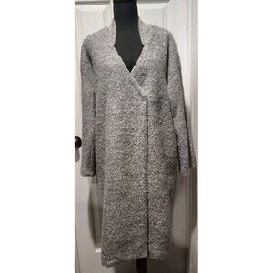 Anthropologie Mo:Vint Wool Blend Double Breast Jacket Womens Medium Long